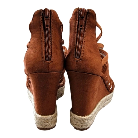 Carlos‎ Santana "CAMILLA" Strappy Wedge Sandals - Picture 11 of 13